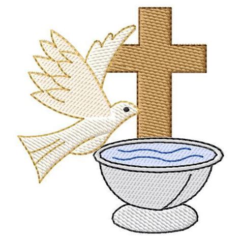 Baptism Logo - 3 Sizes! - Products - SWAK Embroidery