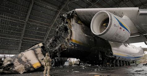 Images Show Wreckage Of World’s Largest Plane Antonov AN-225 Mriya