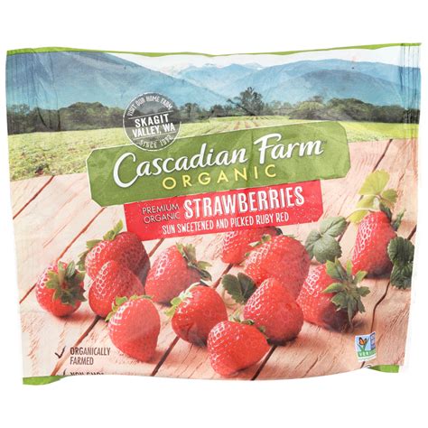 Cascadian Farm, Organic Strawberries 10oz - Westview Corner Grocery