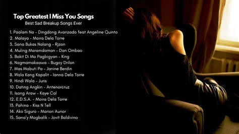 Top Greatest: I Miss You Songs - Best Sad Breakup Songs Ever | Sad Love ...