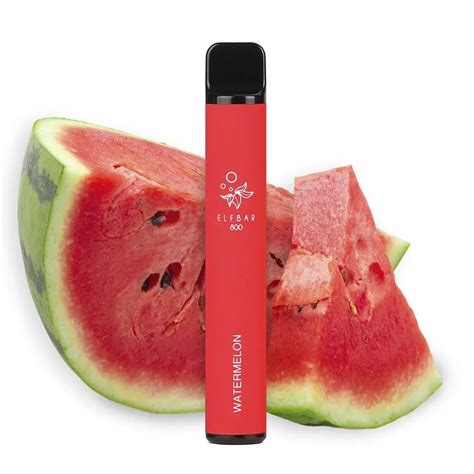 ELF BAR 800 - Watermelon 0% - Nicotine Free Disposable Vape