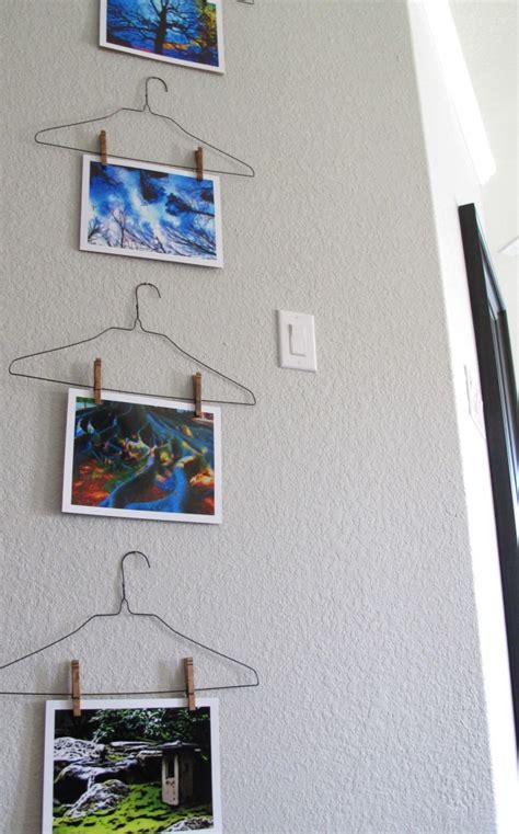 DIY Hanger Art Display | Operation Home