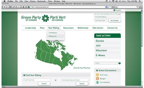 Green Party of Canada on Behance