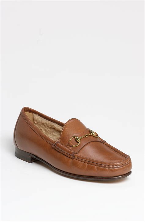 Gucci Clyde Loafer in Brown | Lyst