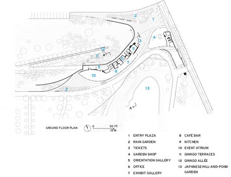 Brooklyn Botanic Garden Visitor Center Architecture | Fasci Garden