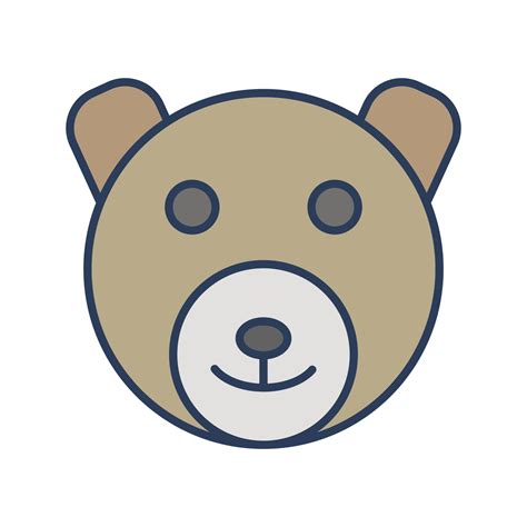 Bear Vector Icon 16612408 Vector Art at Vecteezy