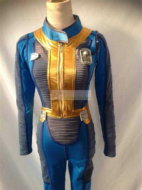 Custom Cheap Fallout 4 Sole Survivor Vault 111 Jumpsuit Cosplay Costume In Fallout 4 Sole ...