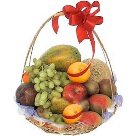 Basket of Assorted Fresh Fruit