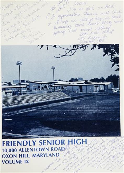 Explore 1979 Friendly High School Yearbook, Ft. Washington MD - Classmates