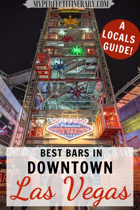 Best Bars in Downtown Las Vegas - A Local's Guide!