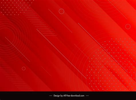 Background red template flat elegant stripes spots Vectors images ...