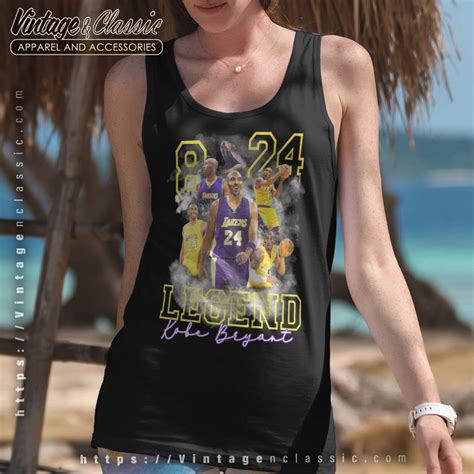 Kobe Bryant 8 24 Black Mamba Shirt - Vintagenclassic Tee