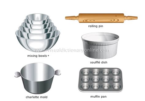 FOOD & KITCHEN :: KITCHEN :: KITCHEN UTENSILS :: BAKING UTENSILS [3] image - Visual Dictionary ...