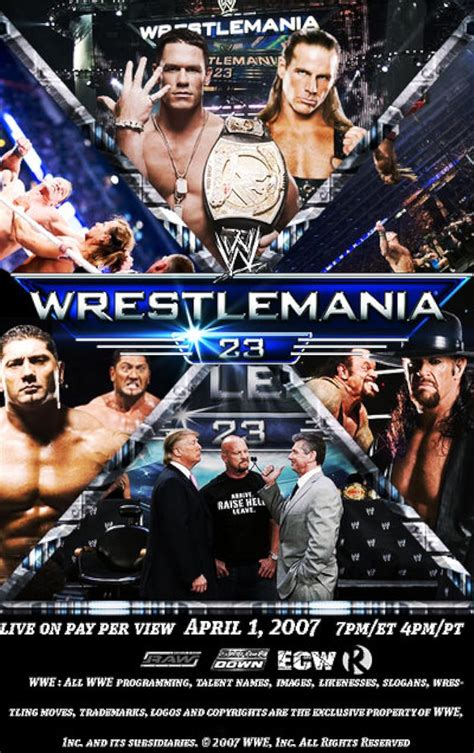 WrestleMania 23 (TV Special 2007) - IMDb