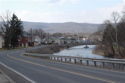 Mill Hall, PA : Mill Hall, PA looking north along Fishing creek photo, picture, image ...