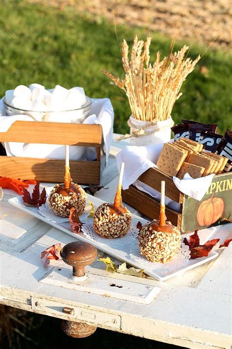 Fall Decorating Ideas for a Harvest Bonfire Party Fall Bonfire Ideas, Fall Bonfire Party, Fall ...