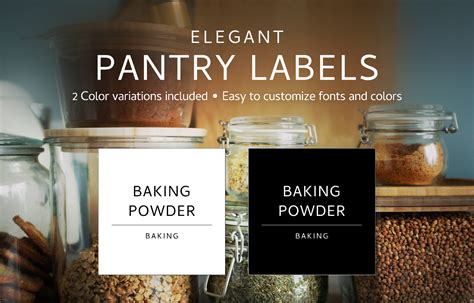 Pantry Labels | Figma