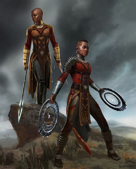 18 Mind-Blowing Details About The Dora Milaje Costumes In "Black Panther"