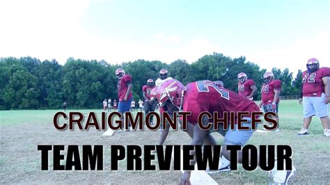 Craigmont Chiefs Preview - High School Football Team Preview Tour - YouTube