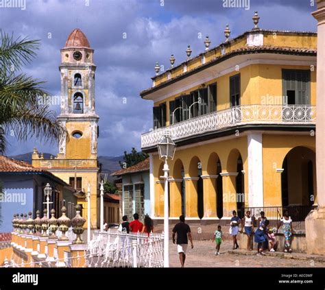 Trinidad Cuba Cuban colonial architecture old town city spanish ...