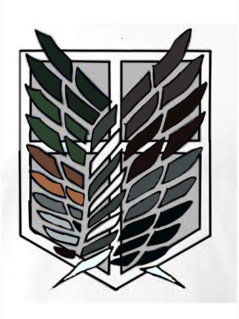 "Scout regiment logo " Sticker by Sarbol | Redbubble