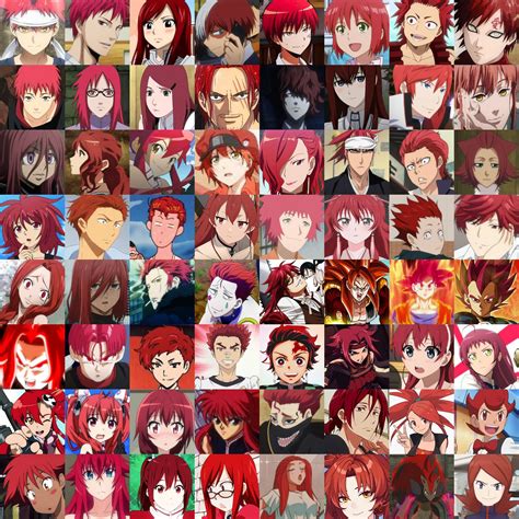 弁当 ⛄ on Twitter: "What your favorite anime characters red haired? Reply ...