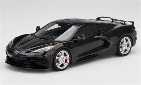 Diecast model cars Chevrolet Corvette 1/18 Top Speed (C8) Stingray black/dunkelgrey 2020 ...