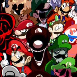 Friday night Funkin Mario’s Madness fan art by KrisDraws2002 on Newgrounds