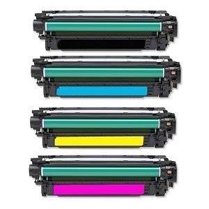 4 Pack HP 507A LaserJet Enterprise 500 Color M551, MFP M575, M570dn ...