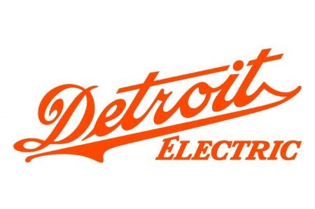 Detroit Electric Car Company Logo – Autovolt Magazine