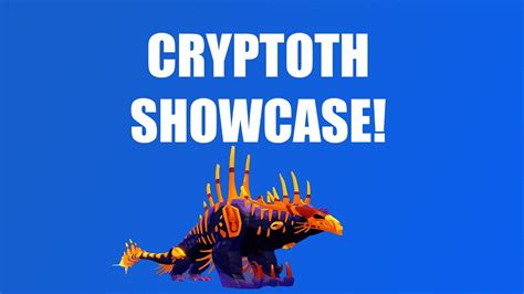 Creatures Of Sonaria Cryptoth Showcase! - YouTube