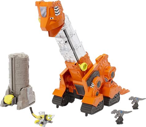 Amazon.com: Dinotrux Skya's Tall Tail Slide: Toys & Games