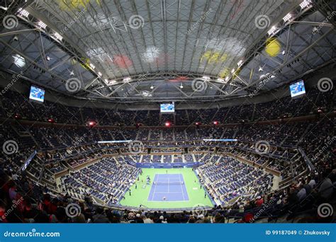 Arthur Ashe Stadium at Billie Jean King National Tennis Center during ...