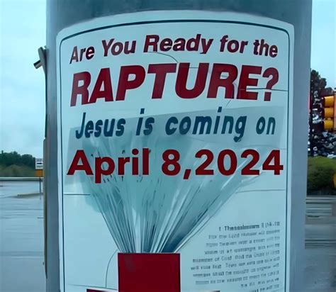 April 8: Another In A Long List of Failed Rapture Theories | by Gary L Ellis | Medium