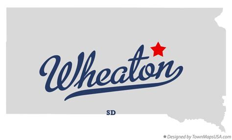 Map of Wheaton, SD, South Dakota