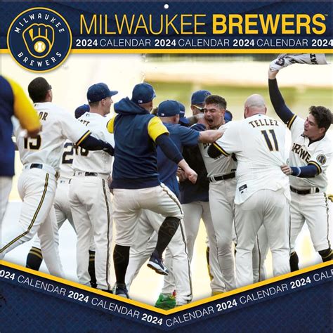 Milwaukee Brewers Giveaways 2024 Calendar - Fern Orelie