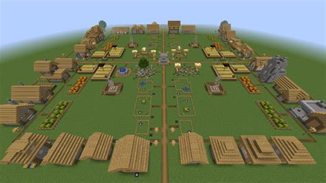 Complete 1.14 Plains Village : Minecraft