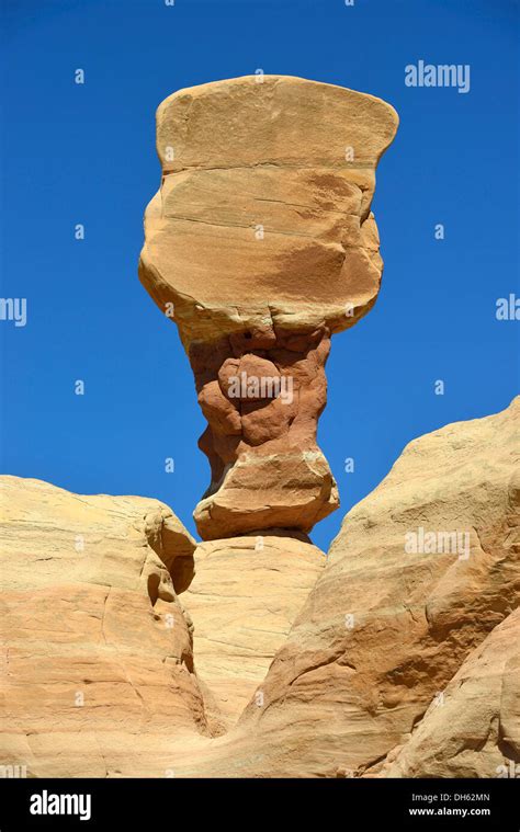 Devil's Garden, eroded hoodoos and Entrada Sandstone rock formations ...