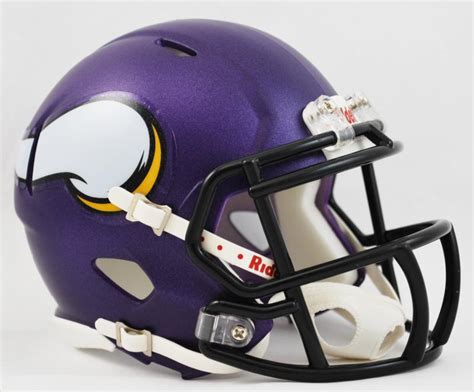 Minnesota Vikings Mini Speed Helmets | Sports Memorabilia!