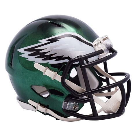 Philadelphia Eagles Chrome Speed Mini Helmet New In Box 11762 – Denver Autographs