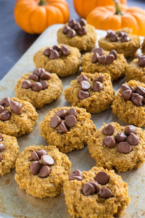 5 Ingredient Healthy Pumpkin Cookies - Easy To Make Recipe!