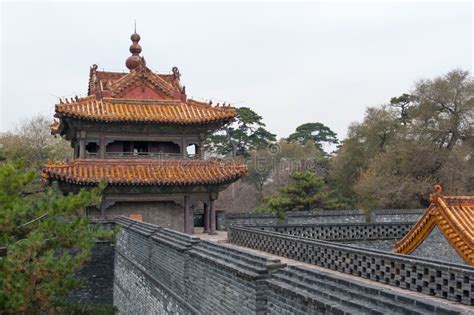 Chinese castle tower stock image. Image of entrance, historic - 28940145