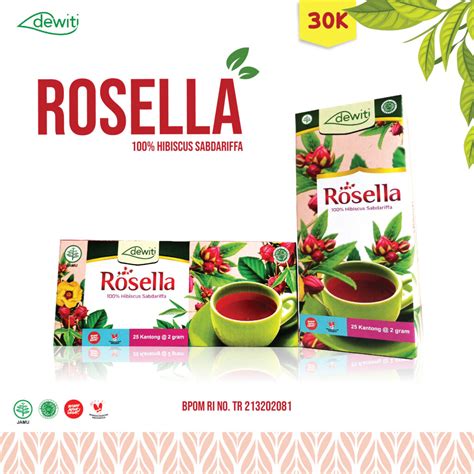 Teh Celup Rosella | Dewiti Herbs