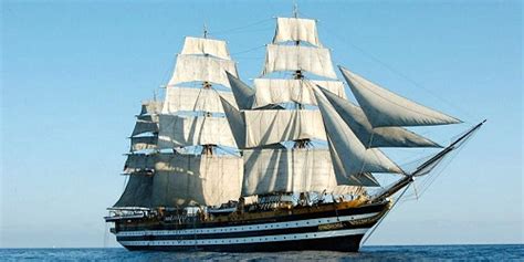 Amerigo Vespucci #5 World's Oldest Active Military Ship - Cruising Earth