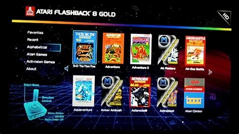 Atari Flashback 8 Gold Deluxe: Part 2 - Gameplay (1) - YouTube