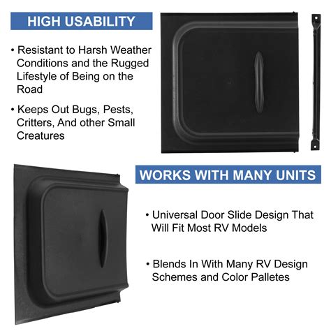 RV Screen Door Slide 12" with Stop - RecPro