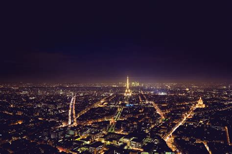 Paris Night View Royalty-Free Stock Photo