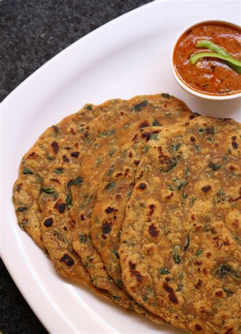 Methi Paratha Recipe Punjabi - Yummy Indian Kitchen