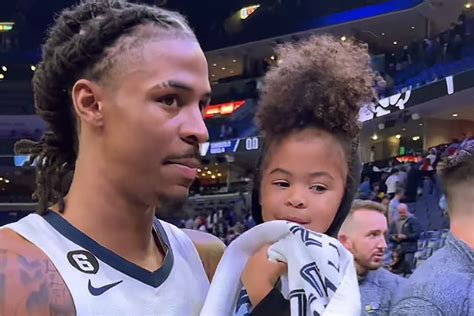 See Memphis Grizzlies' Ja Morant's Courtside Moment with Daughter Kaari