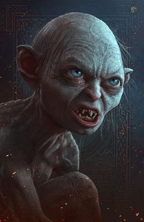 Hobbit Fanart - Gollum and the Others :: Behance